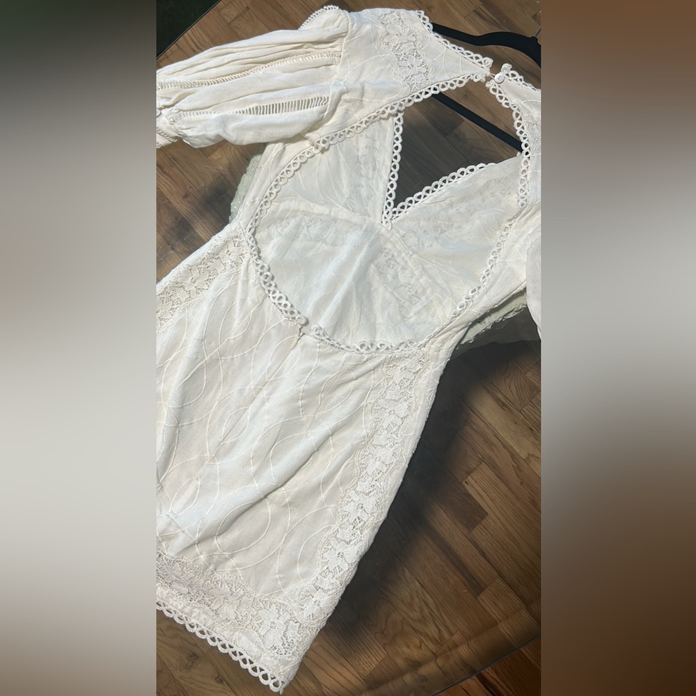 Tularosa White Mini Dress - Picture 4 of 5